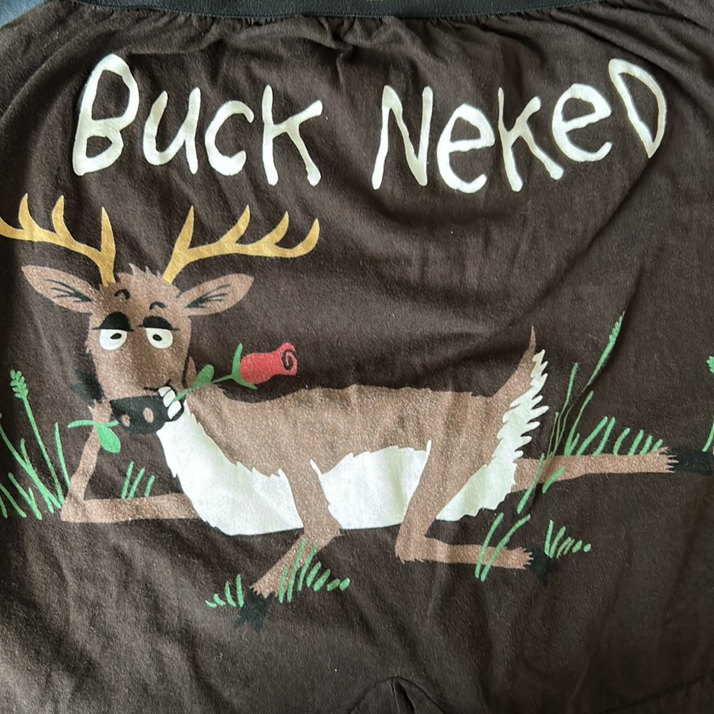 Lazy One Buck Naked Boxer Size Small
